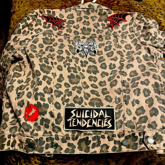 Blank NYC cheetah jacket 1 of a kind - Picture 1 of 7